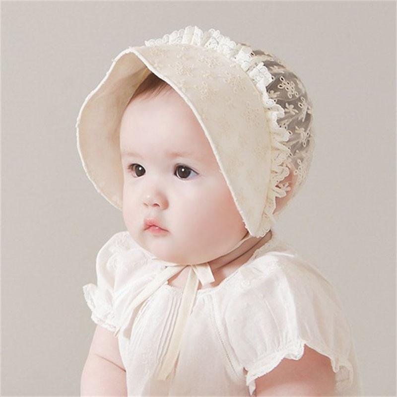 Enfant Lace Victorian Princess Baby Bonnet
