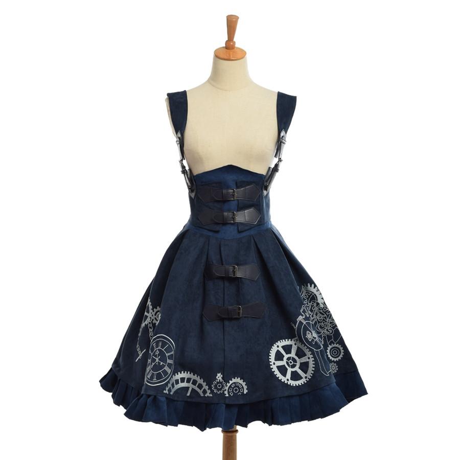 Elegant Steampunk Lolita Dress - Go Steampunk