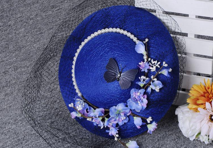 Gorgeous elegant lace vintage hat for ladies - Go Steampunk