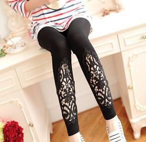 Lace decorated leggings - Go Steampunk