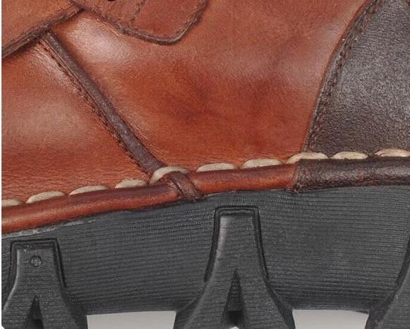 Genuine Leather Steam Punk Combat Boots - Go Steampunk