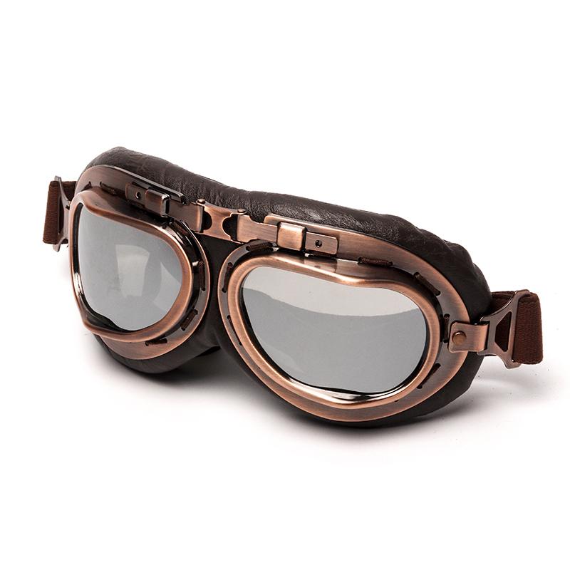 Copper Pilot Goggles - Go Steampunk