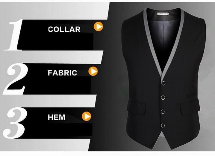 Four Button V Collar Formal Waistcoat - Go Steampunk