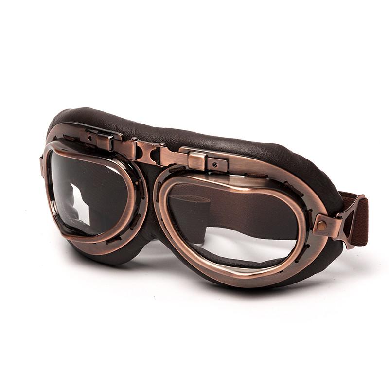 Copper Pilot Goggles