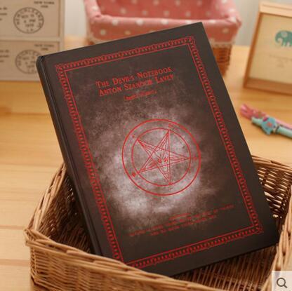 Vintage Pentagram Blank Notebook - Go Steampunk