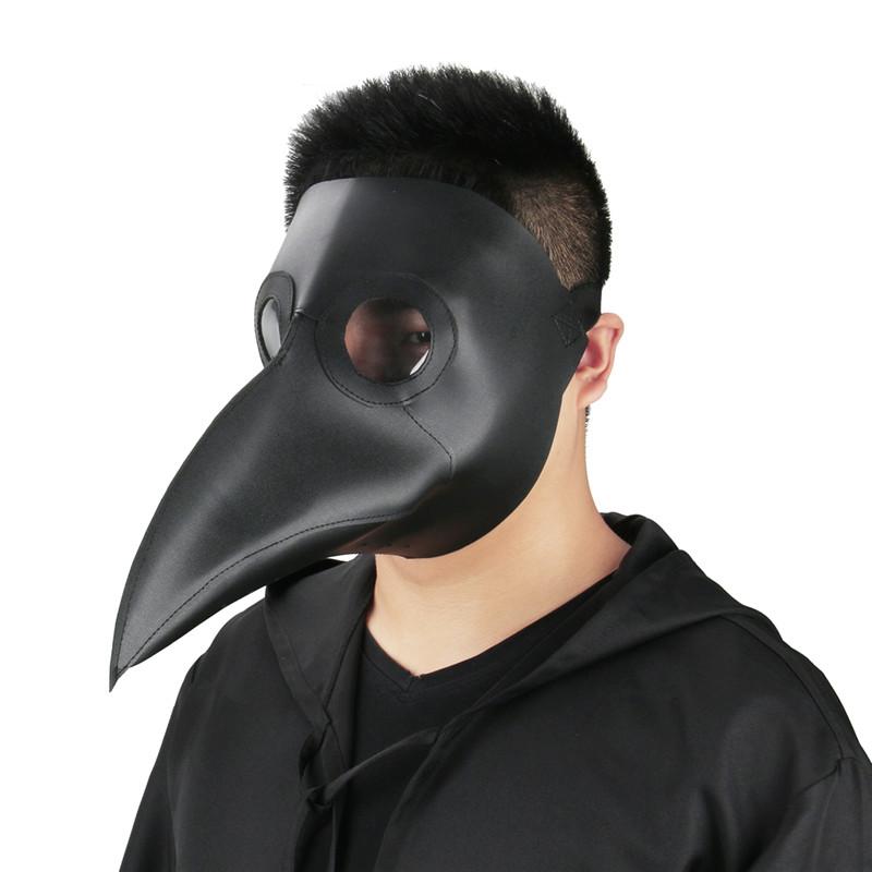 Dr. Beulenpest Faux Leather Steampunk Plague Doctor Mask - Go Steampunk