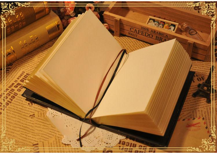 Hard Cover Handmade Embossed Diary Notebook - Go Steampunk