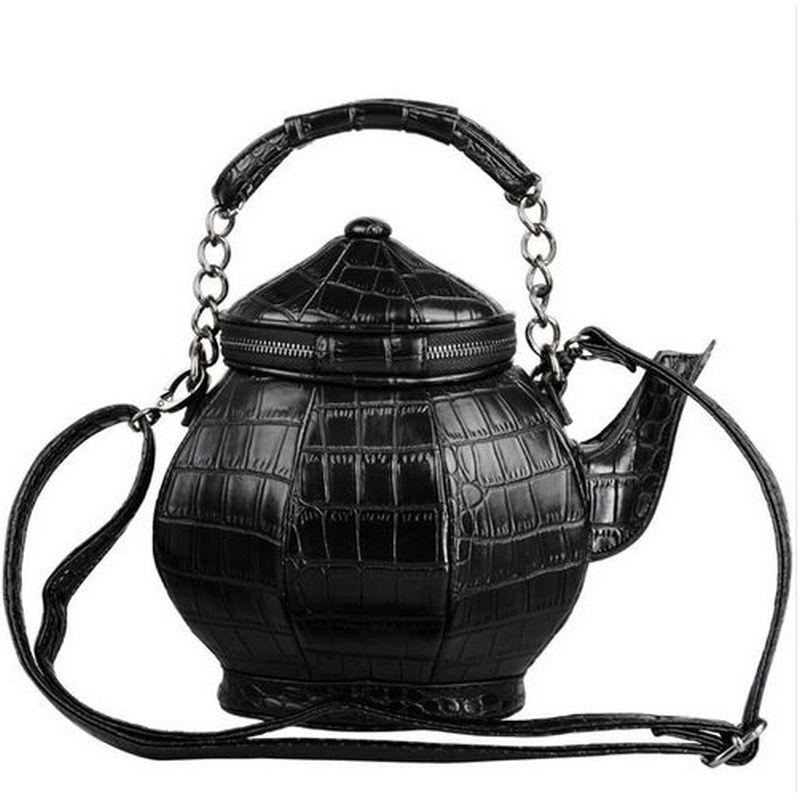 Teapot Shaped Handbag - Go Steampunk