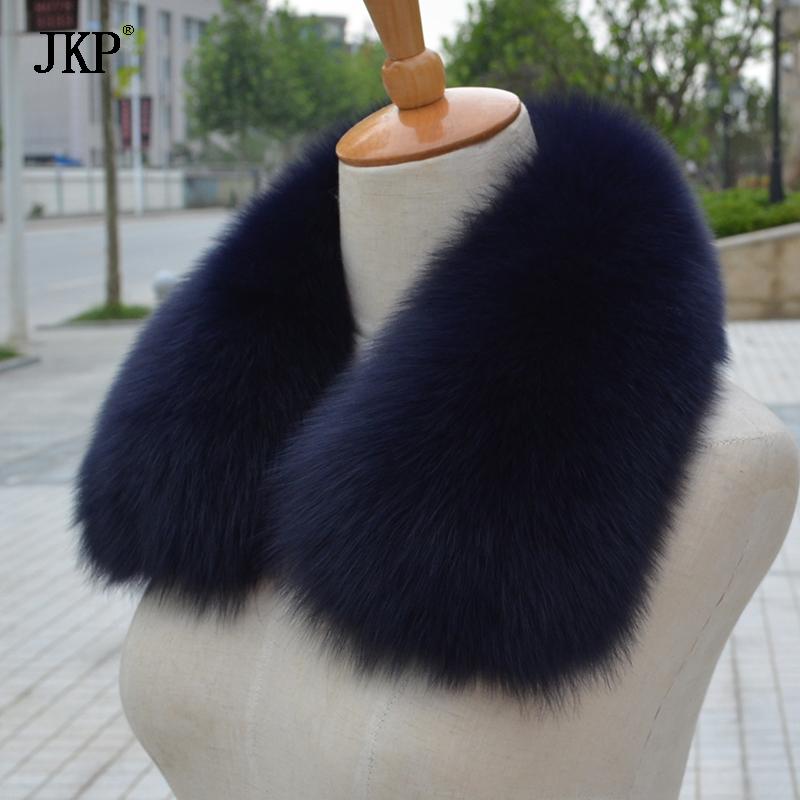 100% Real Natural Fox Fur Dyed Collar - Go Steampunk