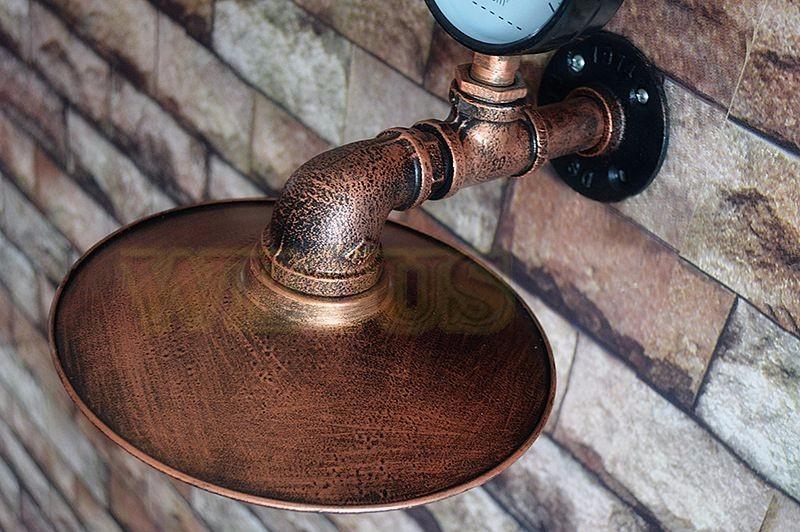 Imitated Water Pipe Wall Sconce - Go Steampunk