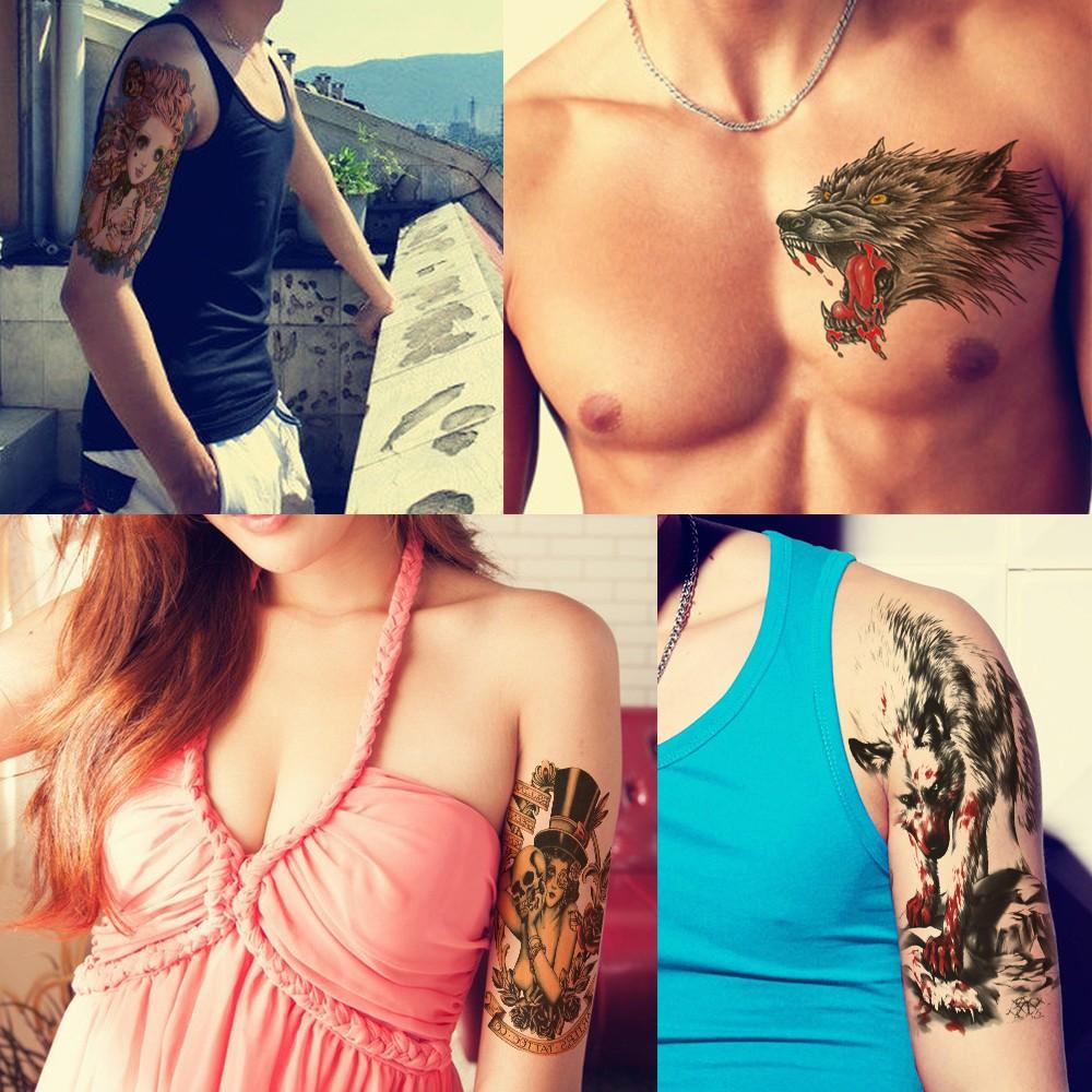 Shattering Time Hourglass and Other Temporary Tattoos - Go Steampunk