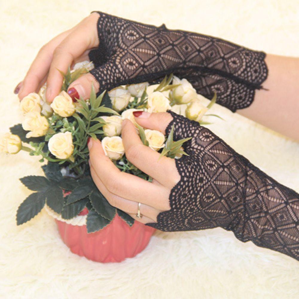 Fingerless Lace Party Gloves - Go Steampunk