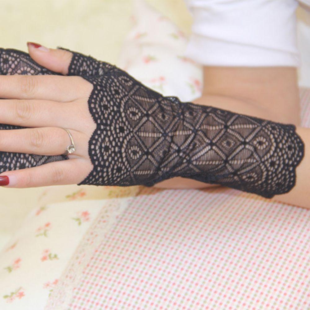 Fingerless Lace Party Gloves - Go Steampunk
