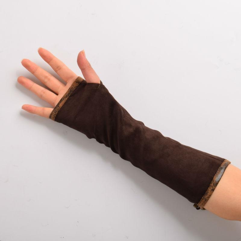 Steampunk Lace-up Armband Gloves - Go Steampunk