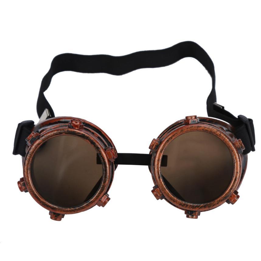 Unisex Vintage Steampunk Goggles - Go Steampunk