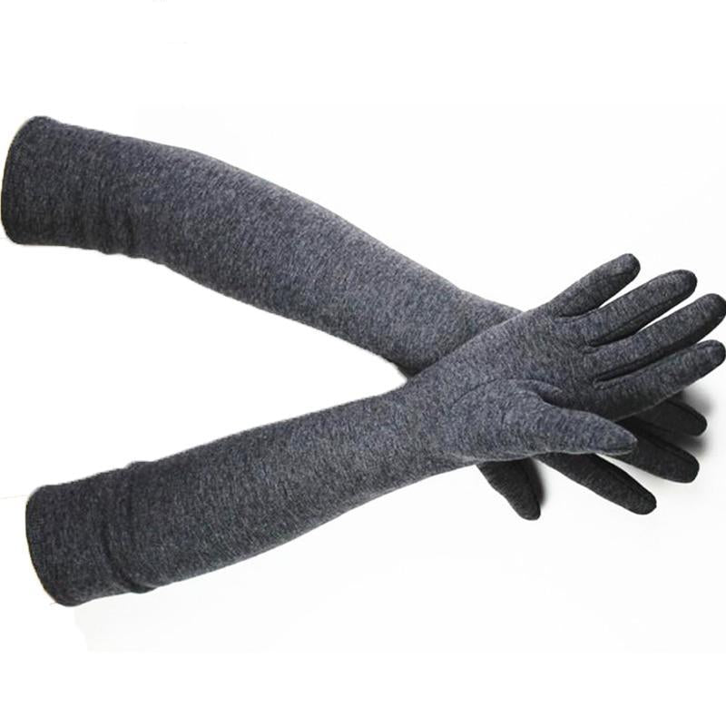 Elastic Knitted Cotton Gloves - Go Steampunk