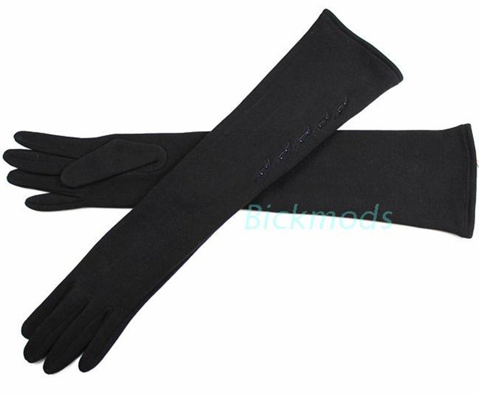 Elastic Knitted Cotton Gloves