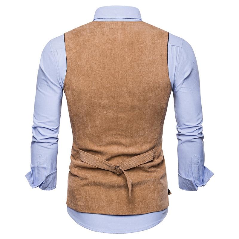 Corduroy Suit Vest - Go Steampunk