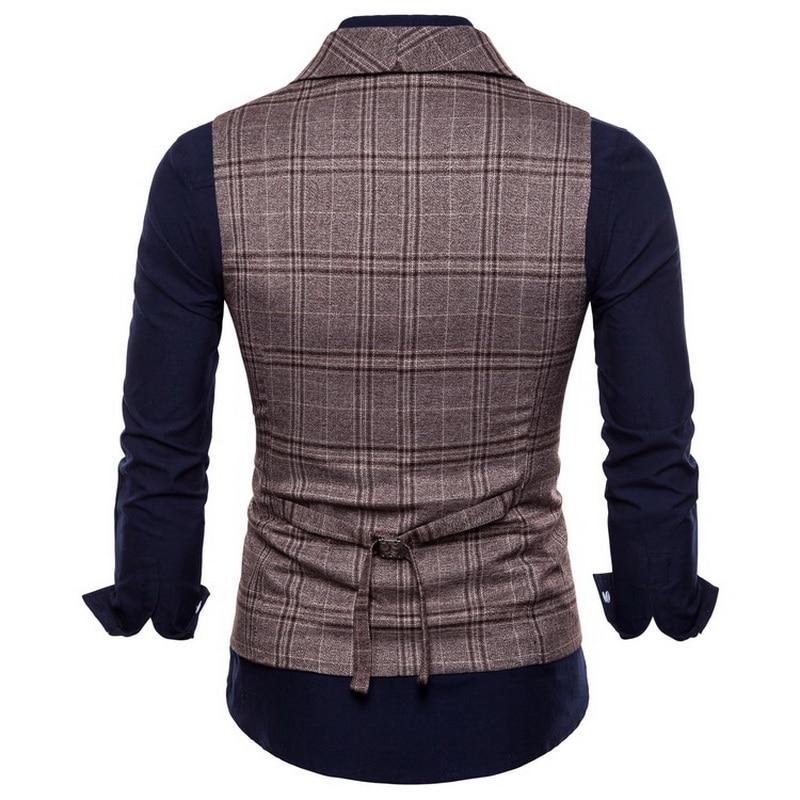 Plaid Formal Double Breasted Vest - Go Steampunk