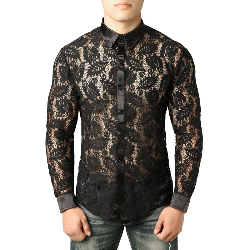 Men's Lace Shirt - Go Steampunk