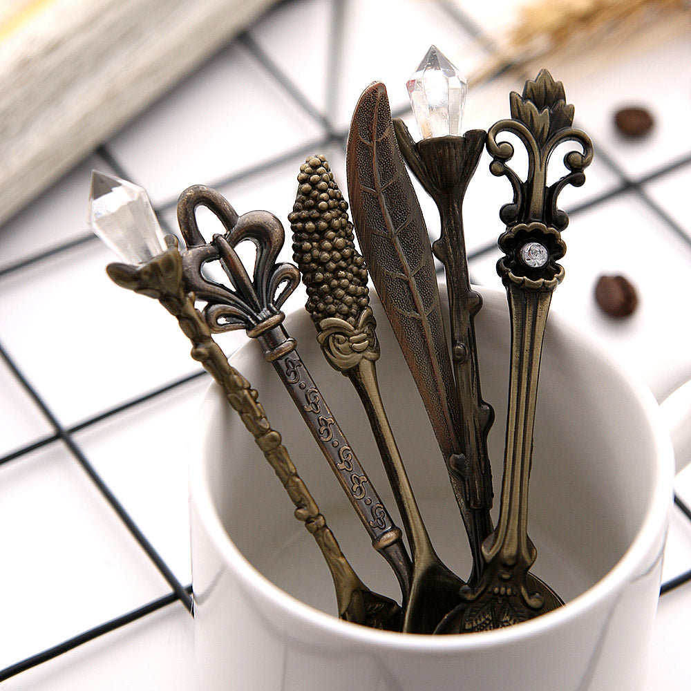 6PCS Vintage Mini High Tea Cutlery Set - Go Steampunk