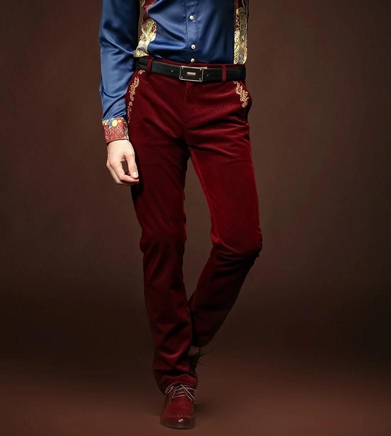 Embroidery Banquet Pants - Go Steampunk