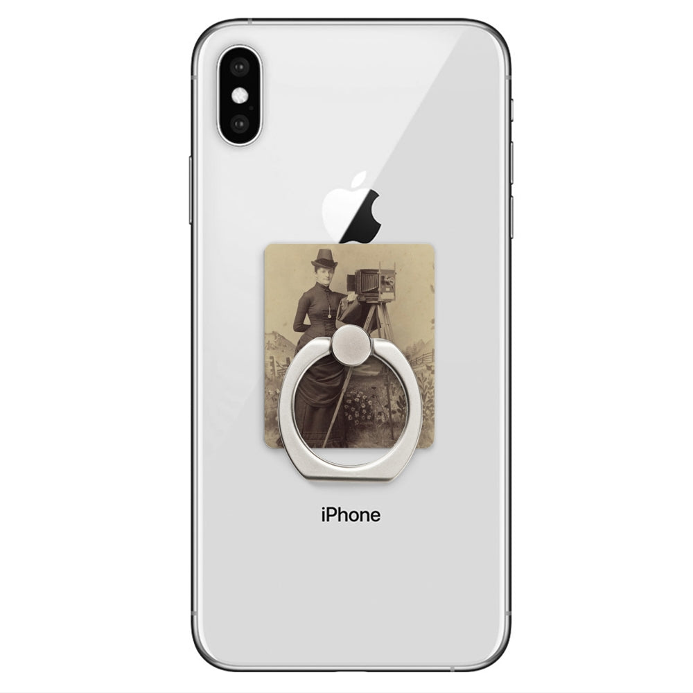 Victorian Lady Photographer Phone Stand - Go Steampunk