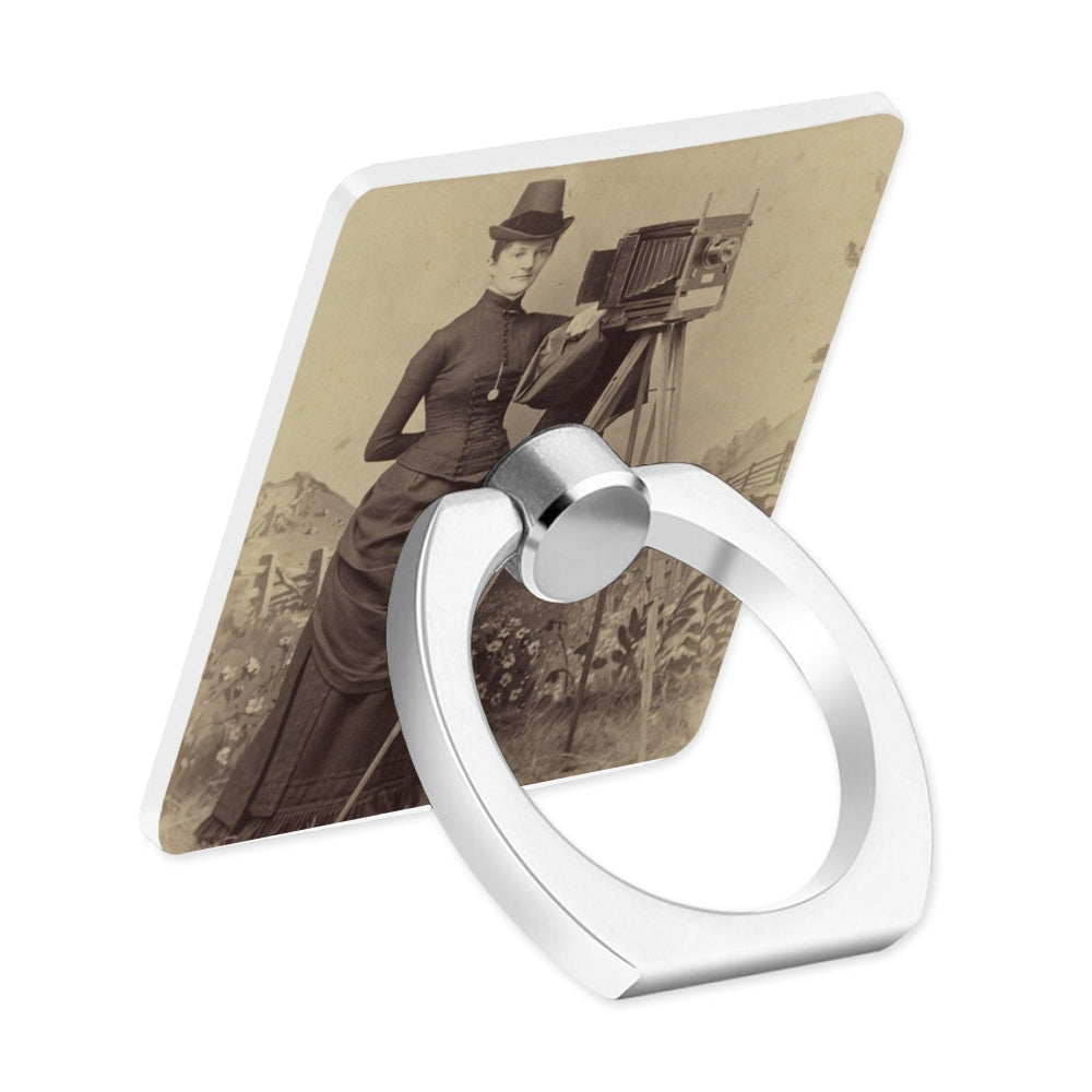 Victorian Lady Photographer Phone Stand - Go Steampunk
