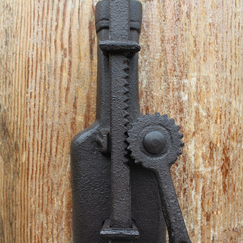 Vintage Home Bar Cast Iron Wall Mounted Bottle Opener - Go Steampunk