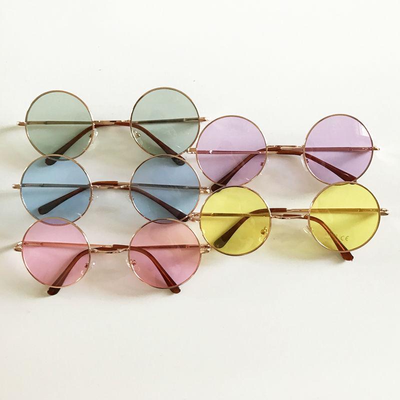 Vintage Circle Sunglasses - Go Steampunk