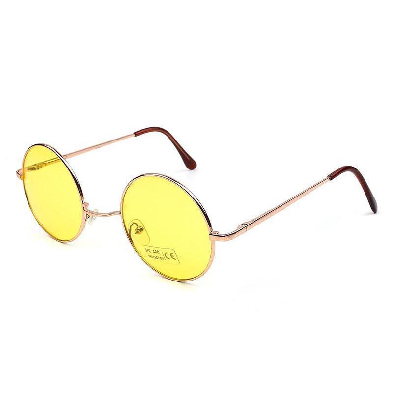Vintage Circle Sunglasses - Go Steampunk