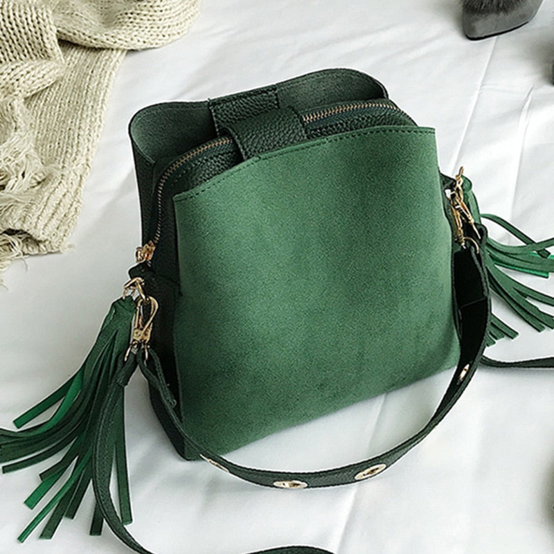 Vintage Wild West Tassel Shoulder Bag - Go Steampunk