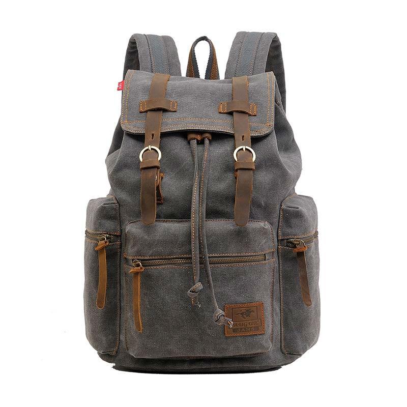 Vintage Canvas Backpack - Go Steampunk