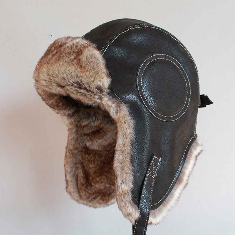 Winter Aviator Hat With Ear Flaps