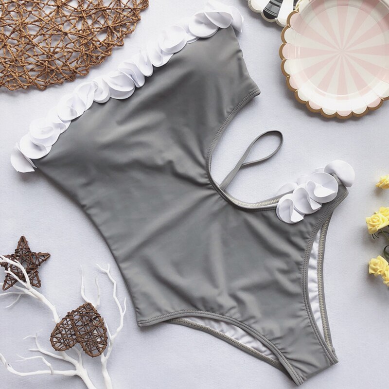 Blossom and Keyhole One Piece Swimsuit - Go Steampunk