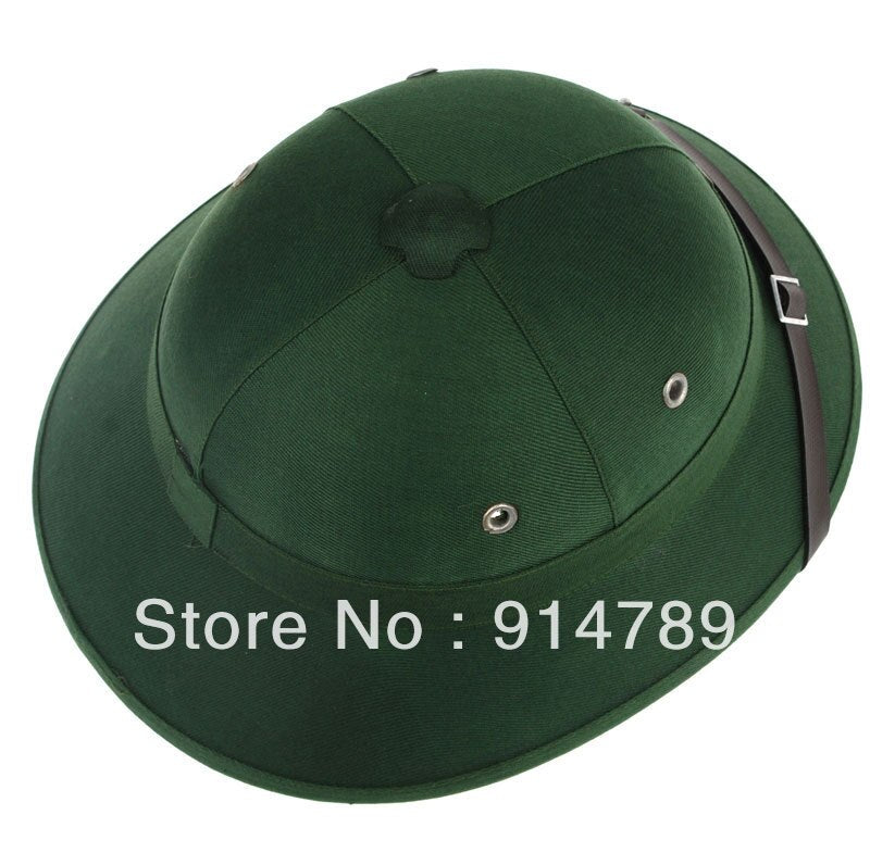 PIth Helmet Green - Go Steampunk