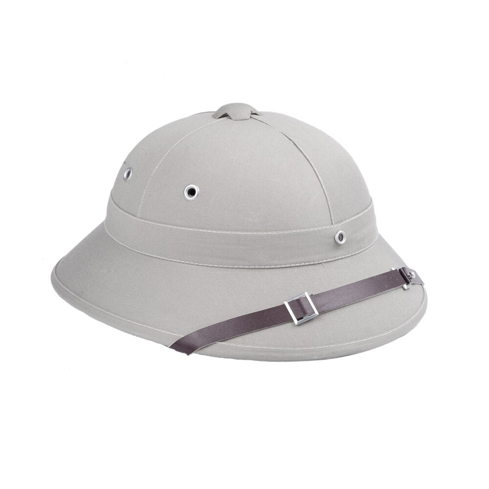 Pith Helmet Grey - Go Steampunk