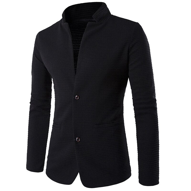 Casual Blazer with Elbow Patches - Go Steampunk