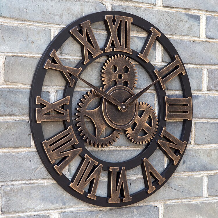 Handmade 3D Steampunk Wall Clock - Go Steampunk