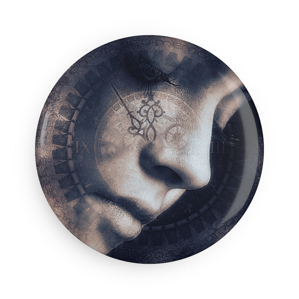 Steampunk DaVinci Button Magnet, Round (1 & 10 pcs)