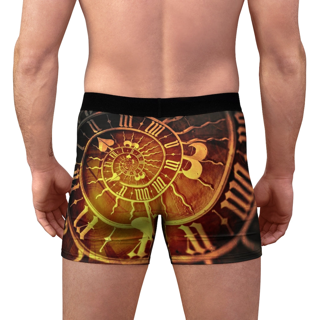 Steampunk Time Men's Boxer Briefs - Go Steampunk