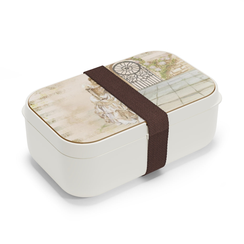 Pastel Victorian Woman Bento Lunch Box - Go Steampunk