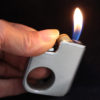 Metal Butane Lighter Ring Available in Gold, Silver, and Copper 1