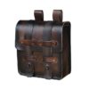 Thick Leather Luxury Vintage Travel Waist Bag For Storing Your Worldly Goods – 6.5inch coffee 8