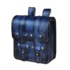 Thick Leather Luxury Vintage Travel Waist Bag For Storing Your Worldly Goods – 6.5inch blue 9
