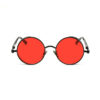 Retro Gothic Steampunk Polarized Sunglasses Vintage Round Mirrored Glasses 20