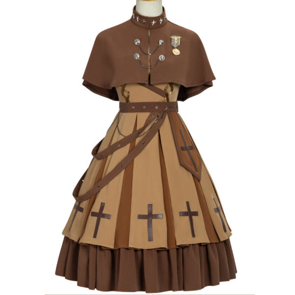 Steampunk Military Style Lolita Dress 1